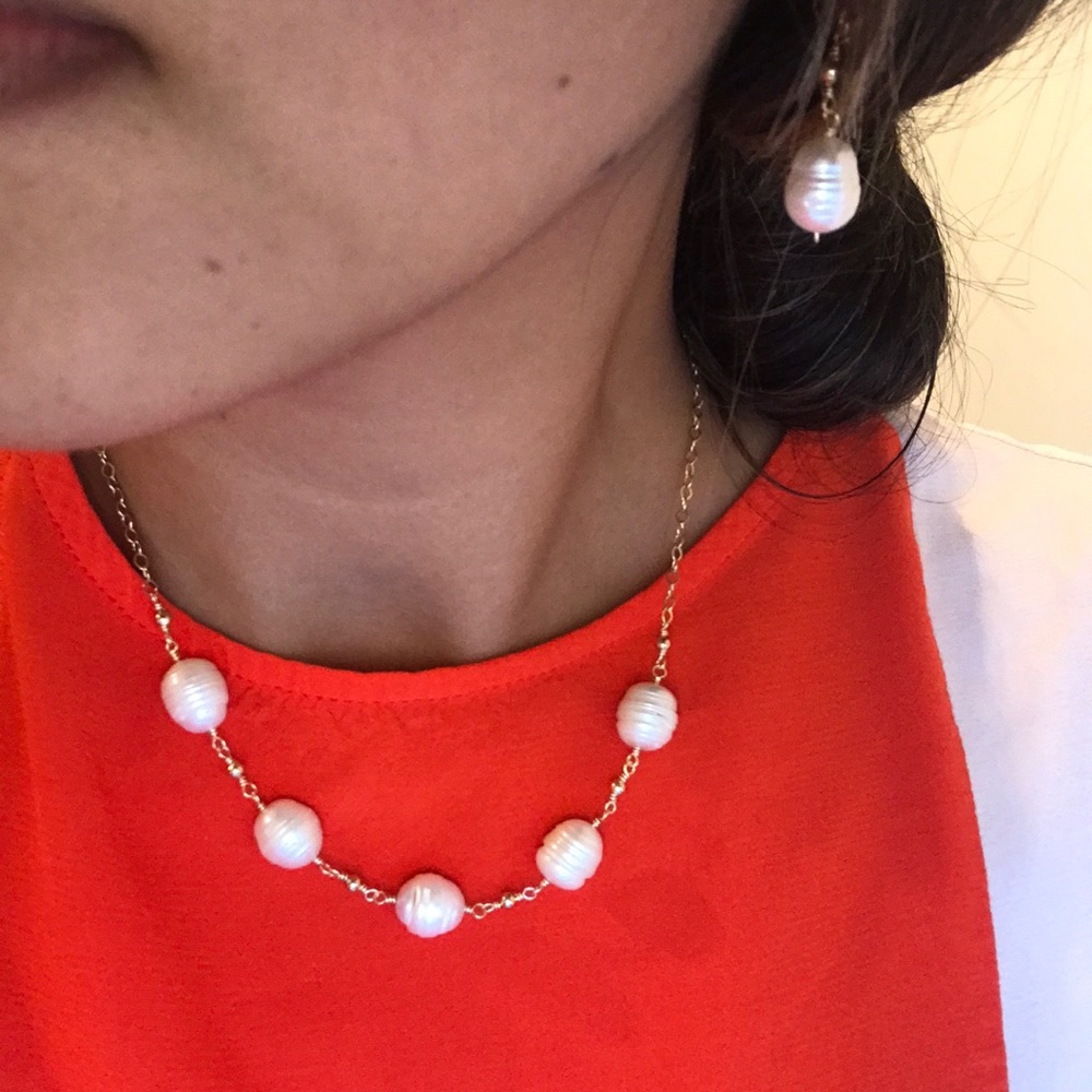 cultured pearl necklace